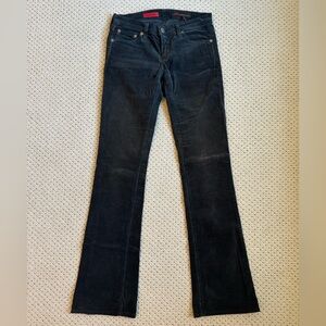 AG Adriano Goldschmied Navy Corduroy Pants • Size 26R